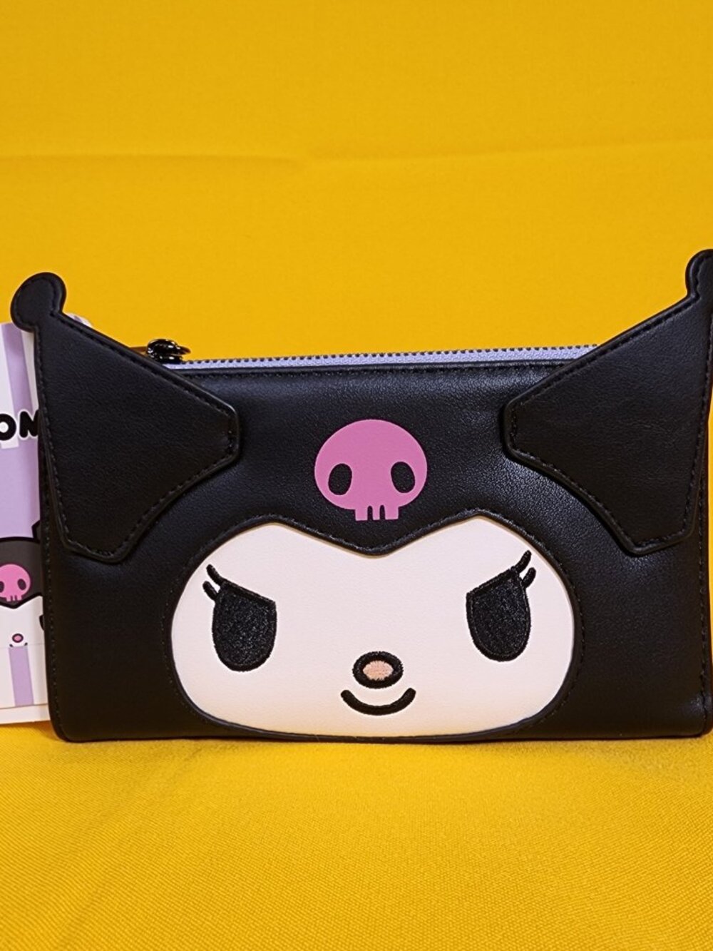 Loungefly Sanrio Kuromi Cosplay Tail Flap Wallet NEW